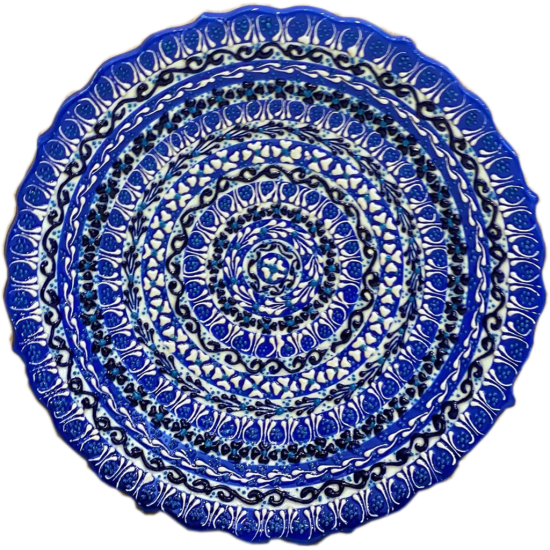 18cm Ceramic Family Plate