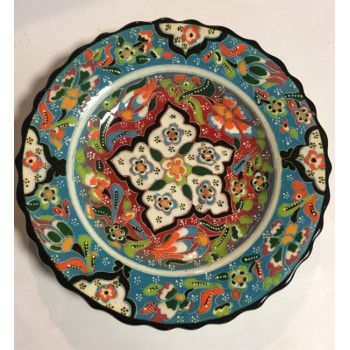 18cm Ceramic Relief Plate