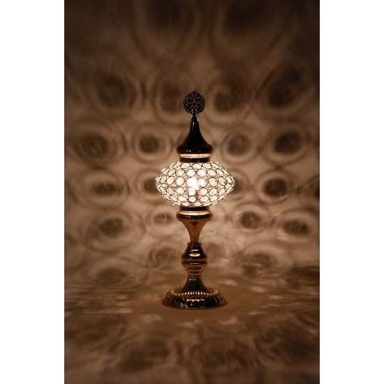 Mosaic Crystal Stony Table Lamps